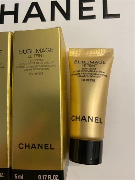 chanel sublimine foundation|chanel sublimage foundation sample.